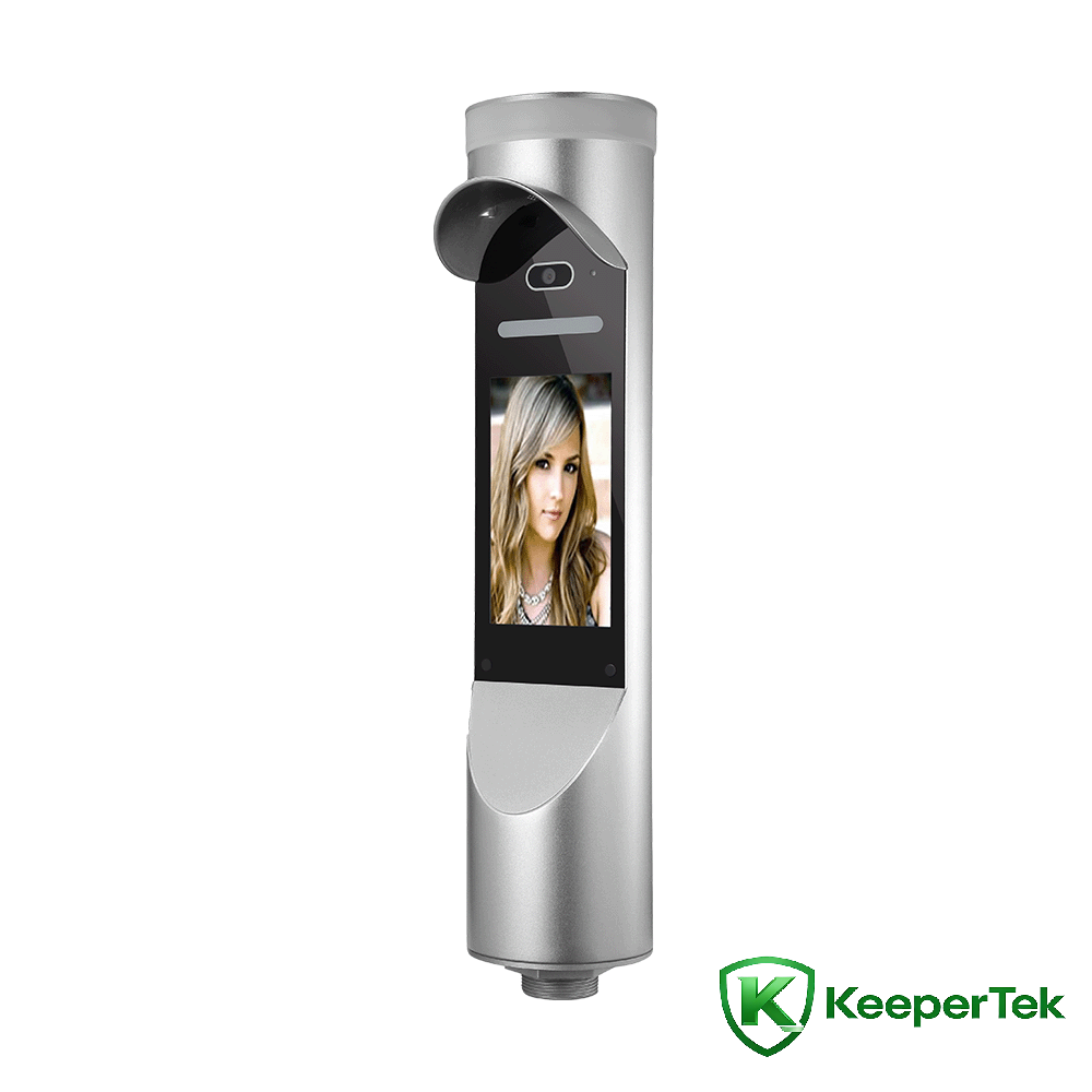 7-Zoll zylindresch Gesiichtserkennung All-in-One Maschinn KT-FR014
